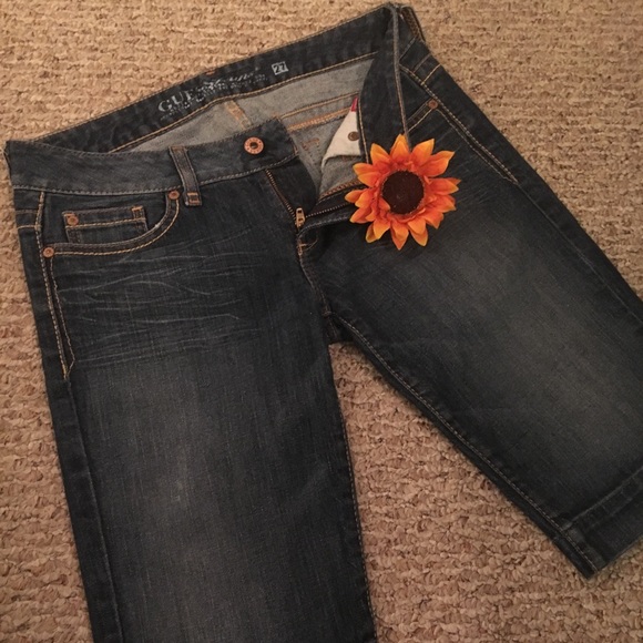 Guess Pants - Dark wash Guess Bermuda shorts